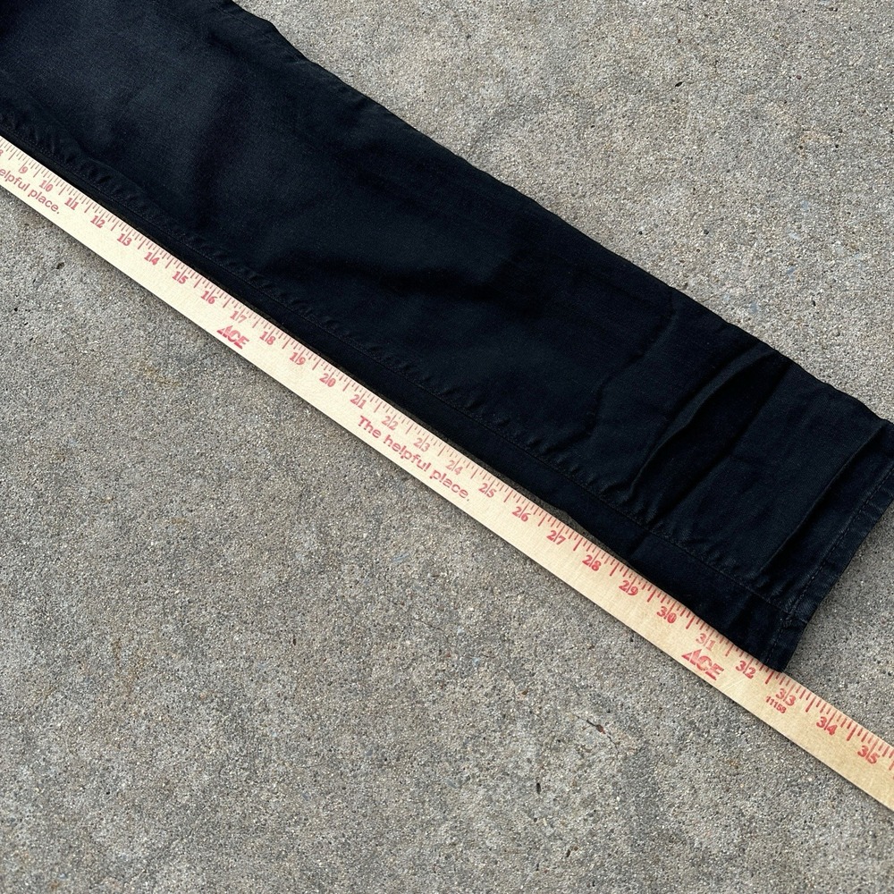 True Religion Geno Jeans Men's 29x33 Black Relaxed Slim Fit Stretch USA - Picture 12 of 16